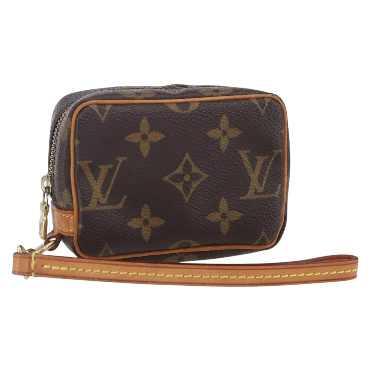 LOUIS VUITTON Monogram Trousse Wapity Pouch M58030 LV Auth 154867