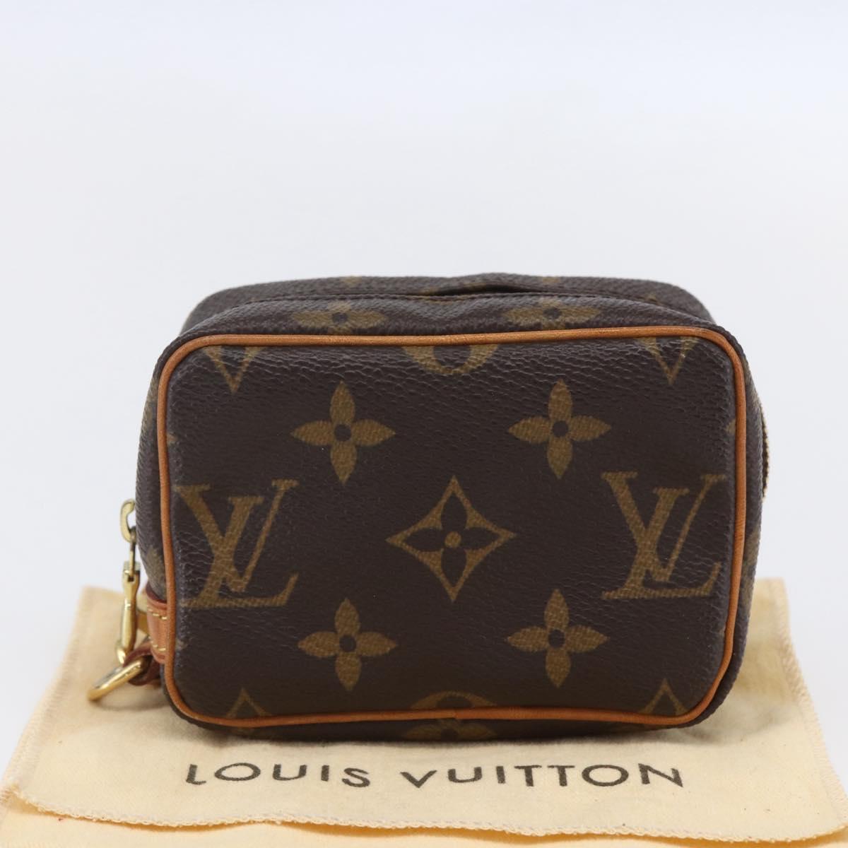 LOUIS VUITTON Monogram Trousse Wapity Pouch M58030 LV Auth 154867
