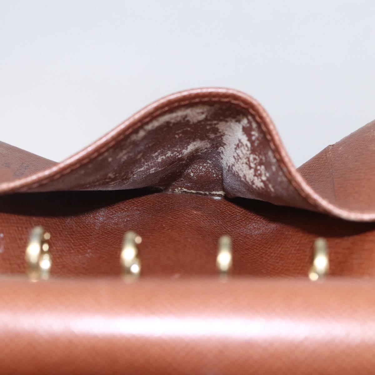 LOUIS VUITTON Monogram Agenda PM Day Planner Cover R20005 LV Auth 154868