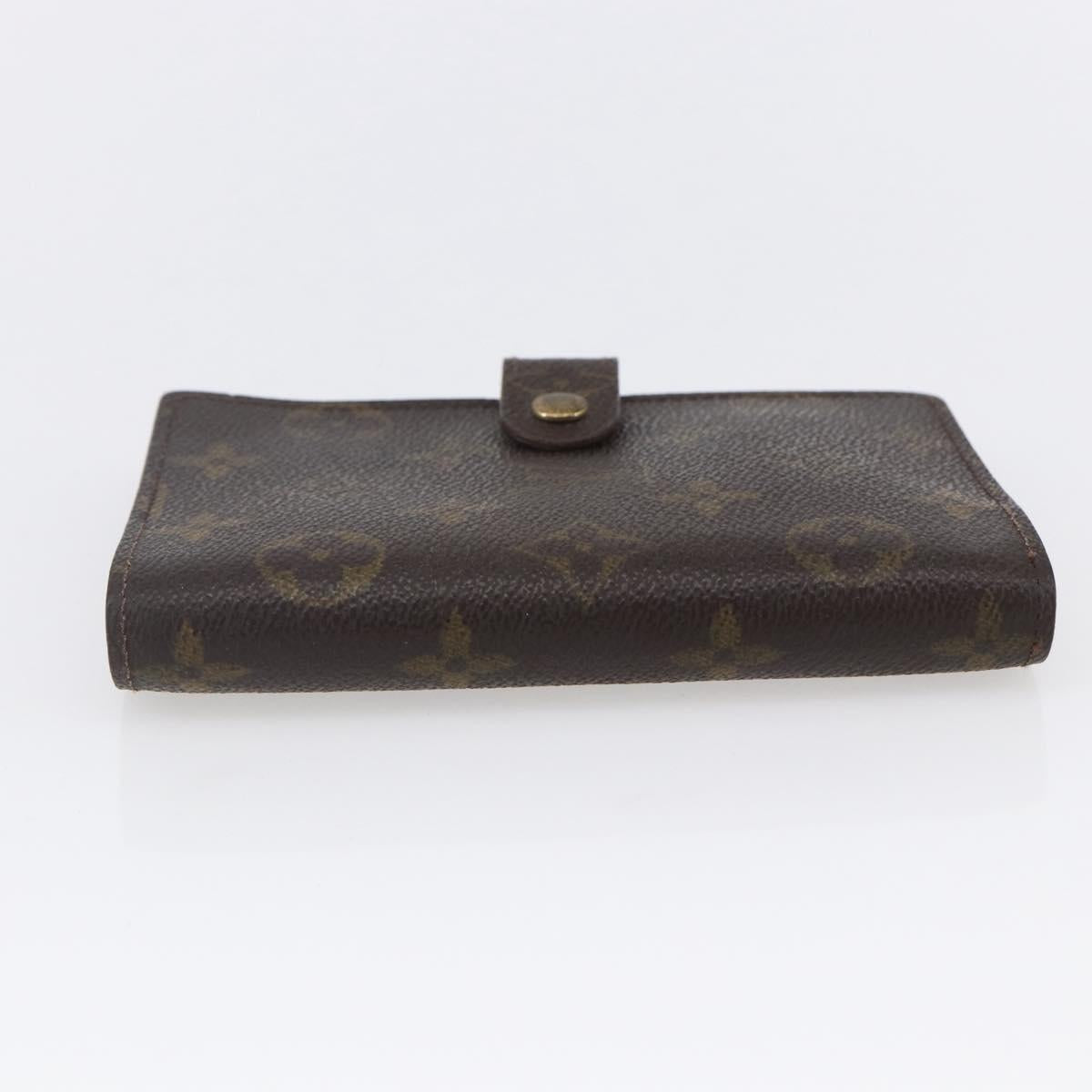 LOUIS VUITTON Monogram Agenda PM Day Planner Cover R20005 LV Auth 154868