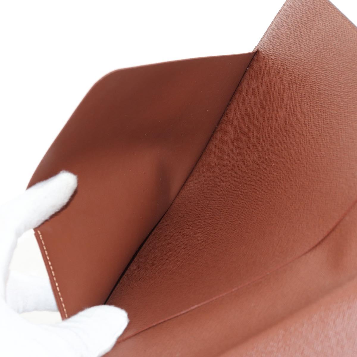 LOUIS VUITTON Monogram Agenda Bureau Day Planner Cover R20100 LV Auth 154869A