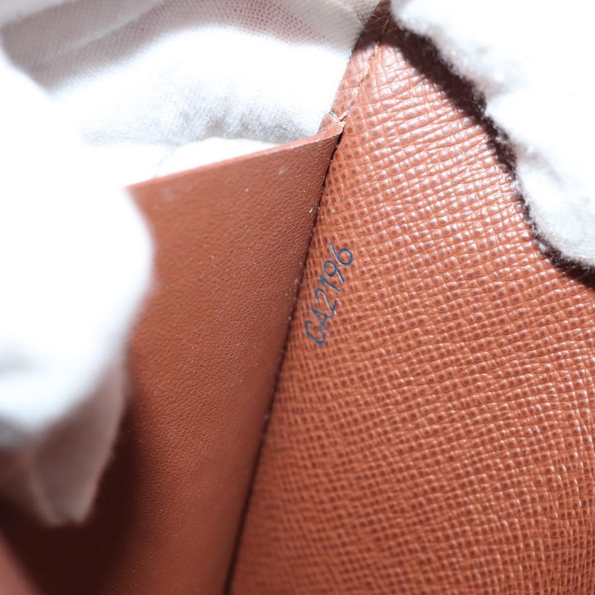 LOUIS VUITTON Monogram Agenda Bureau Day Planner Cover R20100 LV Auth 154869A