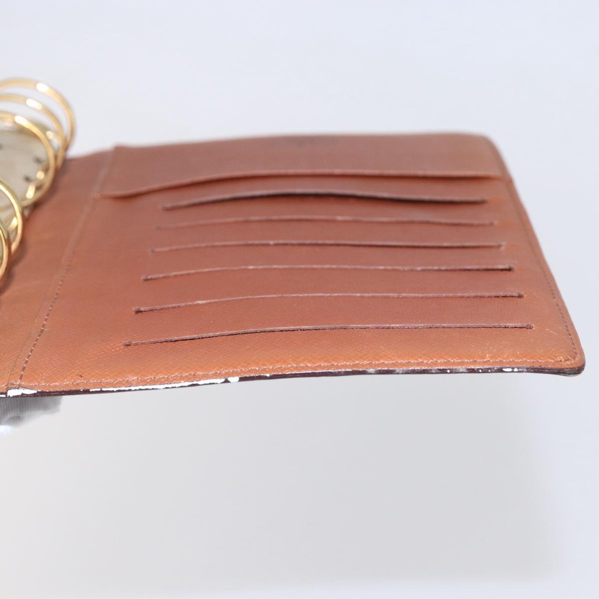 LOUIS VUITTON Monogram Agenda MM Day Planner Cover R20105 LV Auth 154870