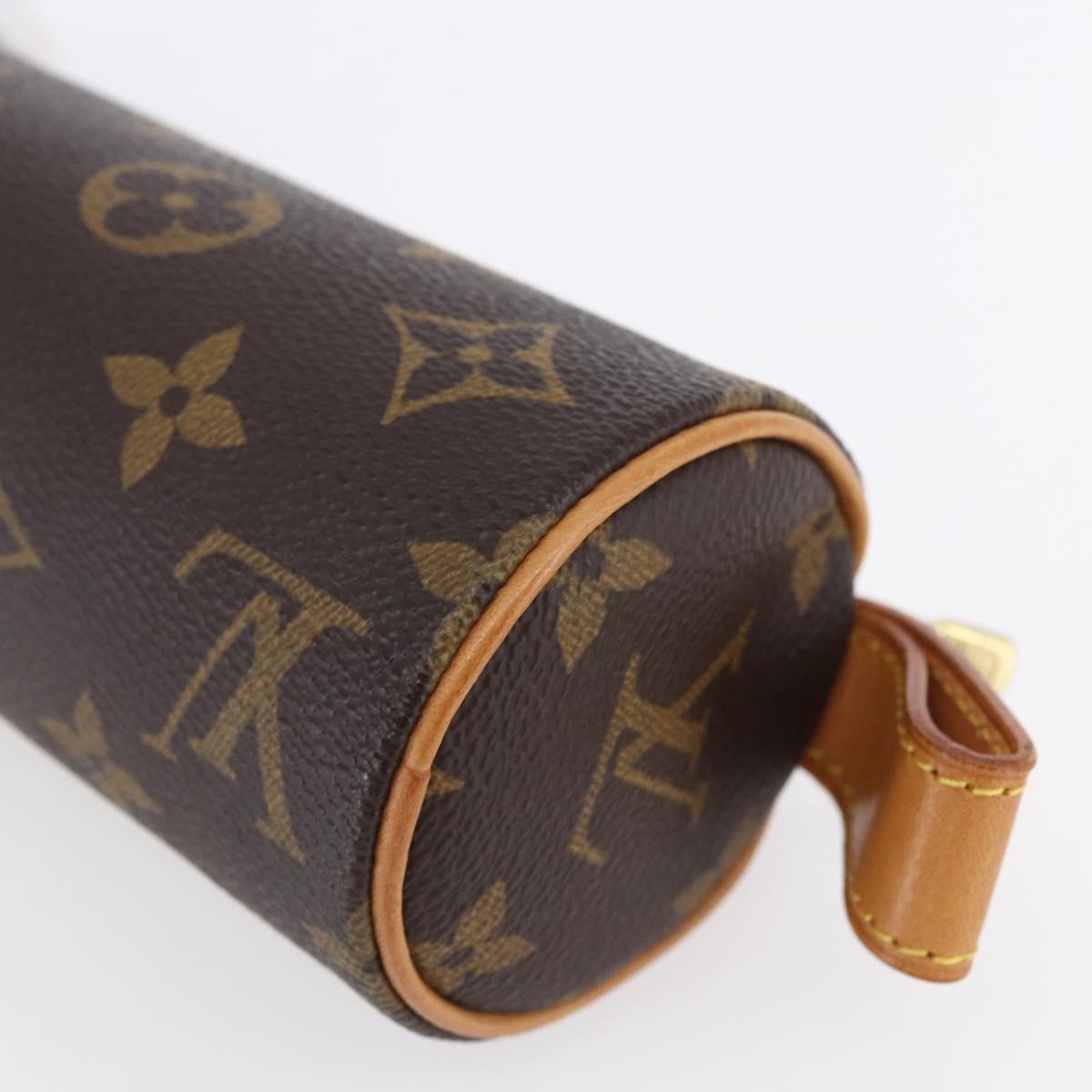 LOUIS VUITTON Monogram Trousse Rondo Pouch M47630 LV Auth 154872