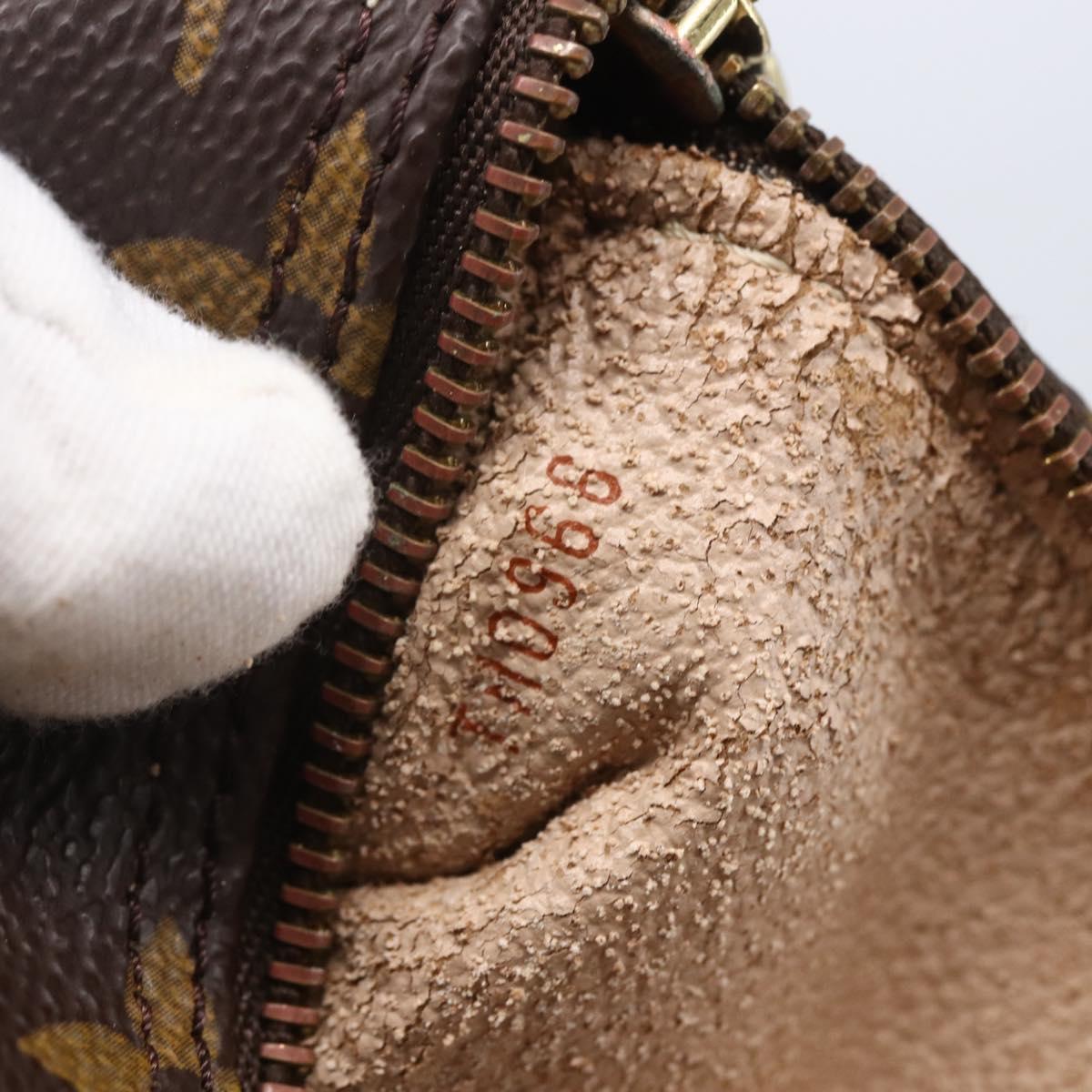 LOUIS VUITTON Monogram Trousse Rondo Pouch M47630 LV Auth 154872