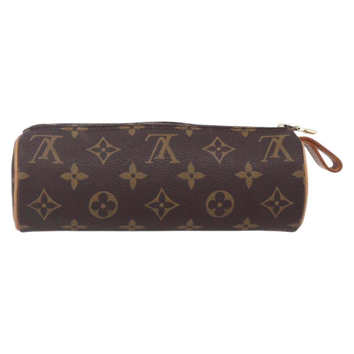LOUIS VUITTON Monogram Trousse Rondo Pouch M47630 LV Auth 154872