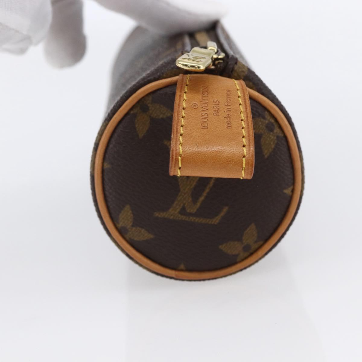 LOUIS VUITTON Monogram Trousse Rondo Pouch M47630 LV Auth 154872