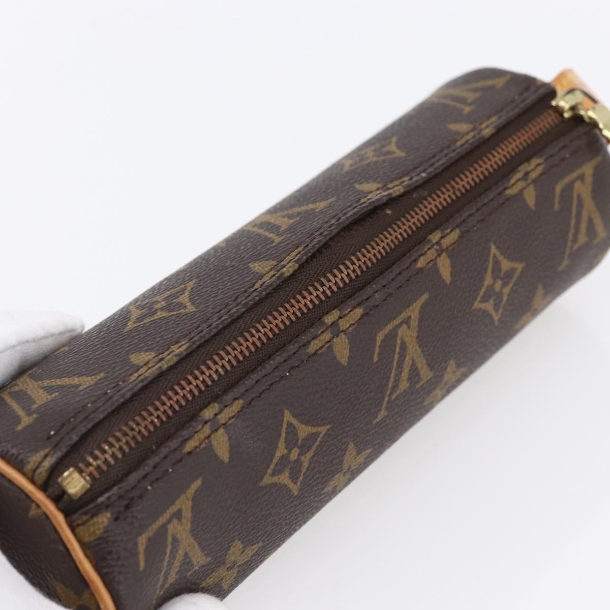 LOUIS VUITTON Monogram Trousse Rondo Pouch M47630 LV Auth 154872
