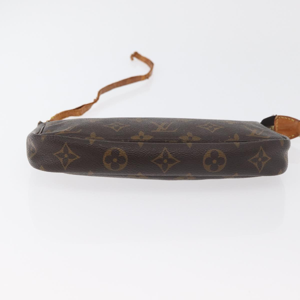 LOUIS VUITTON Monogram Pochette Accessoires Pouch M51980 LV Auth 154873
