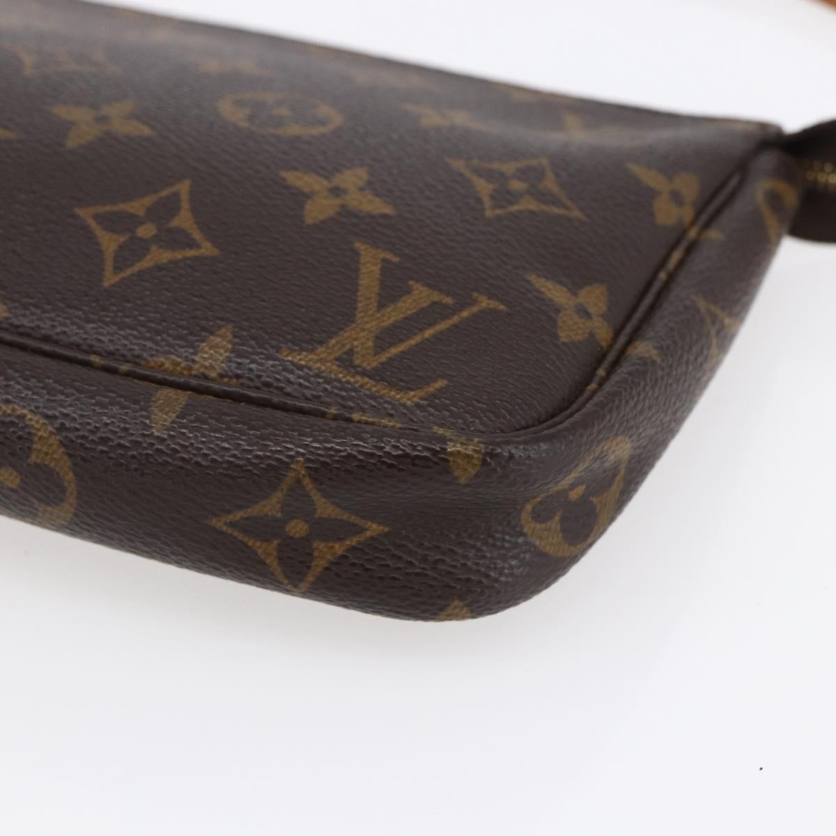 LOUIS VUITTON Monogram Pochette Accessoires Pouch M51980 LV Auth 154873