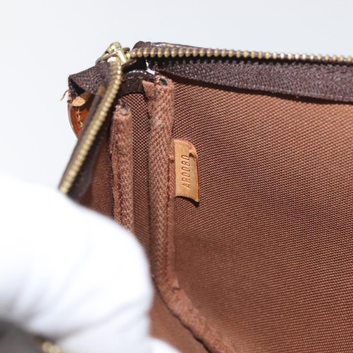 LOUIS VUITTON Monogram Pochette Accessoires Pouch M51980 LV Auth 154873
