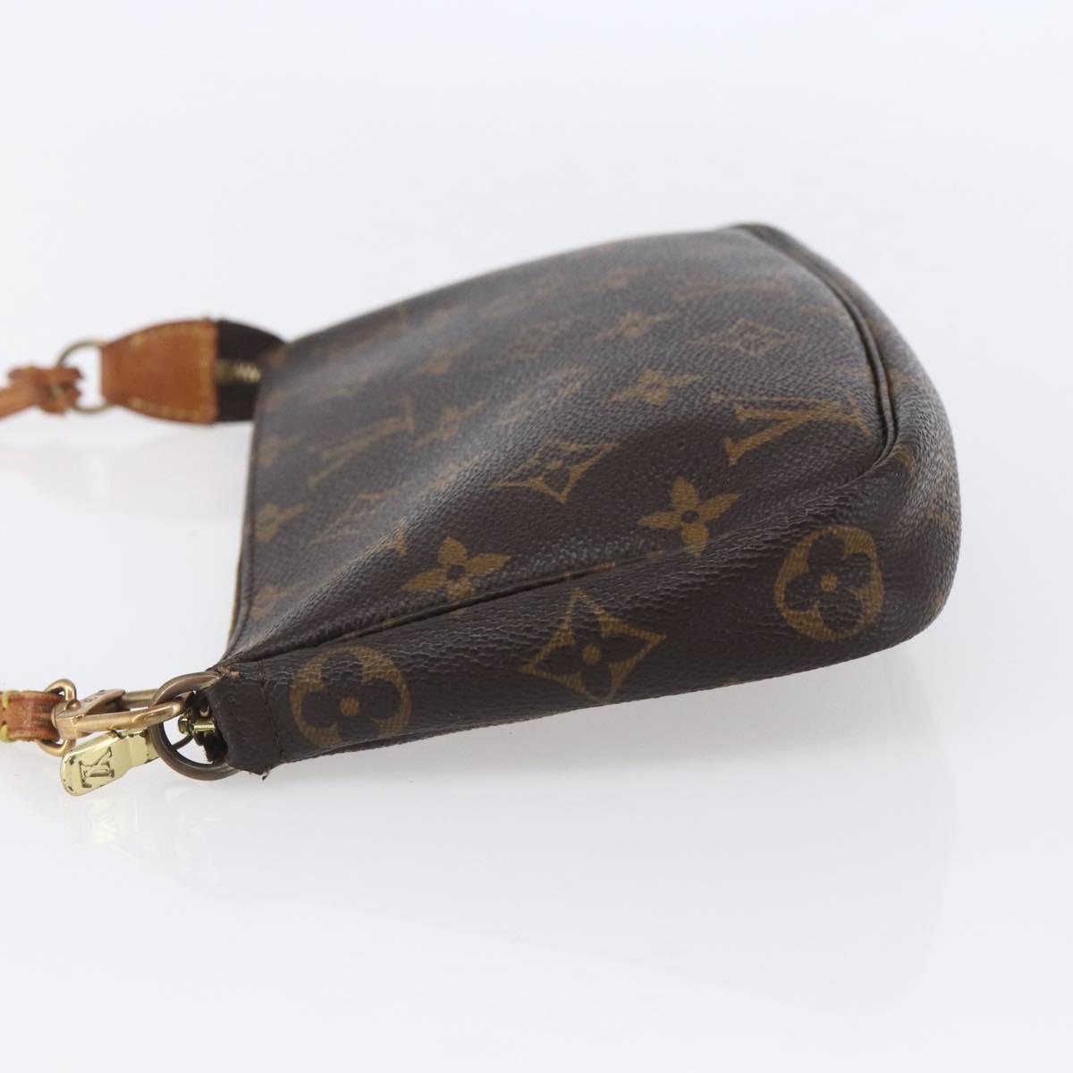 LOUIS VUITTON Monogram Pochette Accessoires Pouch M51980 LV Auth 154873