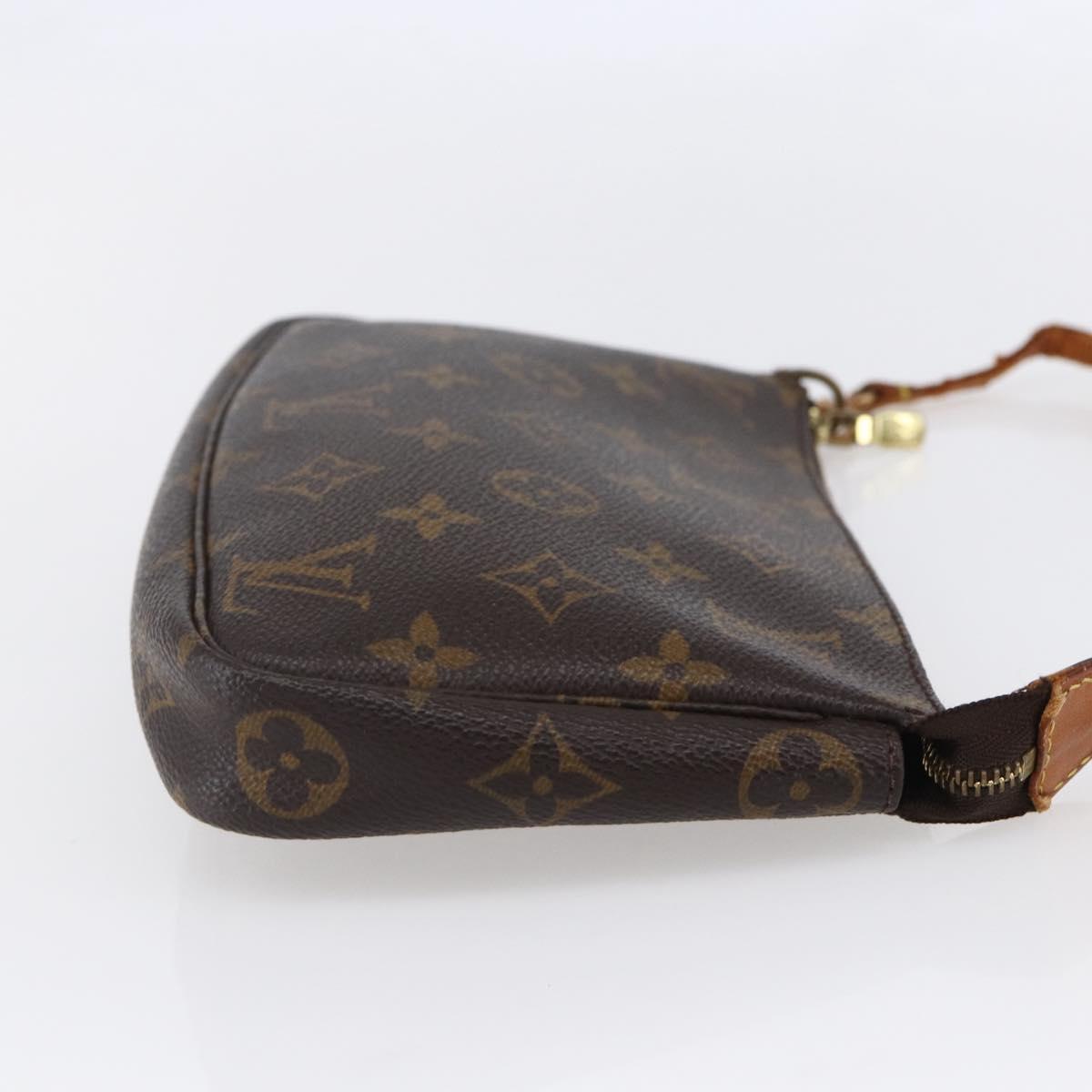 LOUIS VUITTON Monogram Pochette Accessoires Pouch M51980 LV Auth 154873