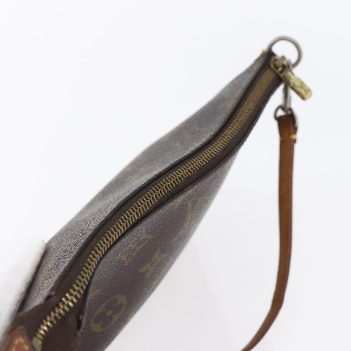 LOUIS VUITTON Monogram Pochette Accessoires Pouch M51980 LV Auth 154874