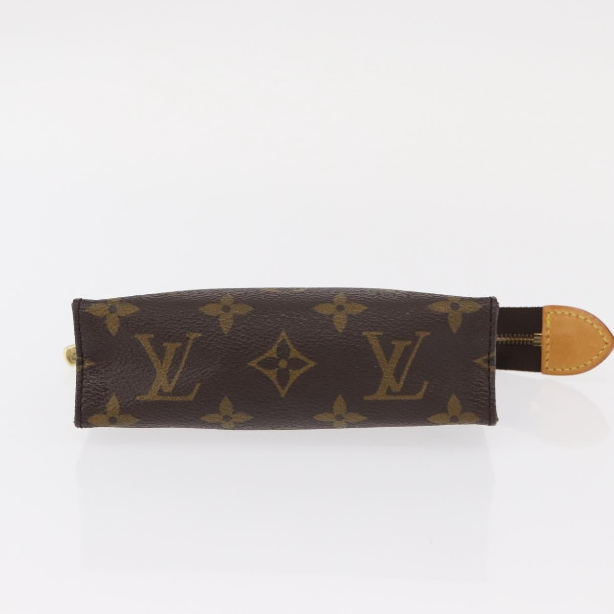 LOUIS VUITTON Monogram Poche Toilette 15 Pouch M47546 LV Auth 154877
