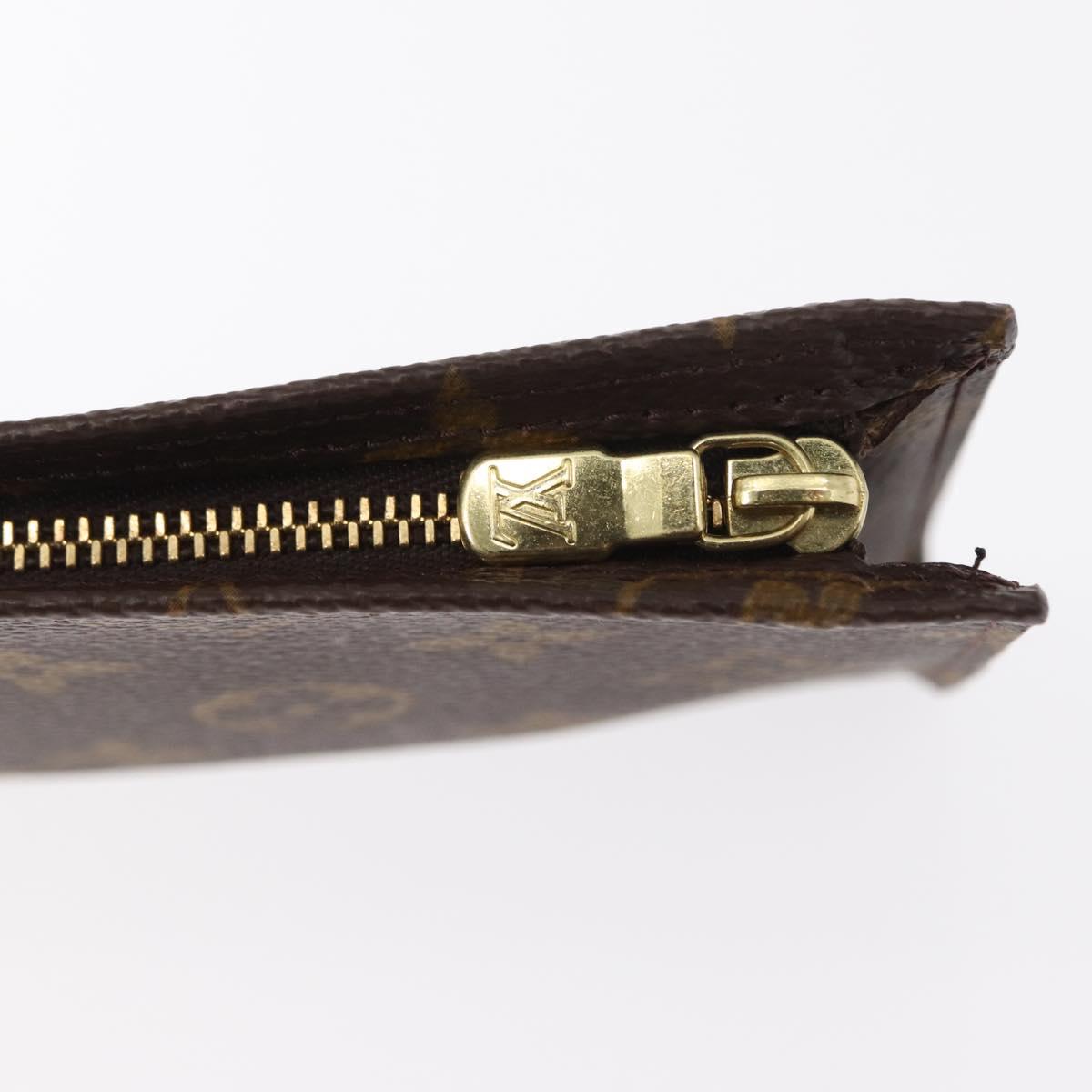 LOUIS VUITTON Monogram Bucket GM Accessory Pouch LV Auth 154879