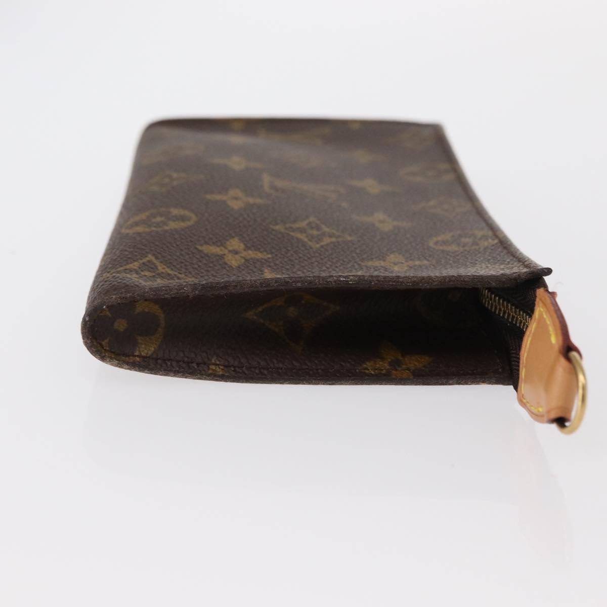 LOUIS VUITTON Monogram Bucket GM Accessory Pouch LV Auth 154879