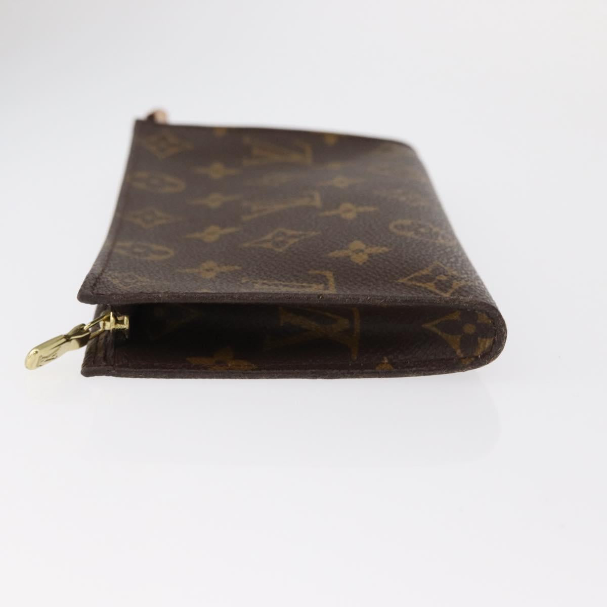 LOUIS VUITTON Monogram Bucket GM Accessory Pouch LV Auth 154879