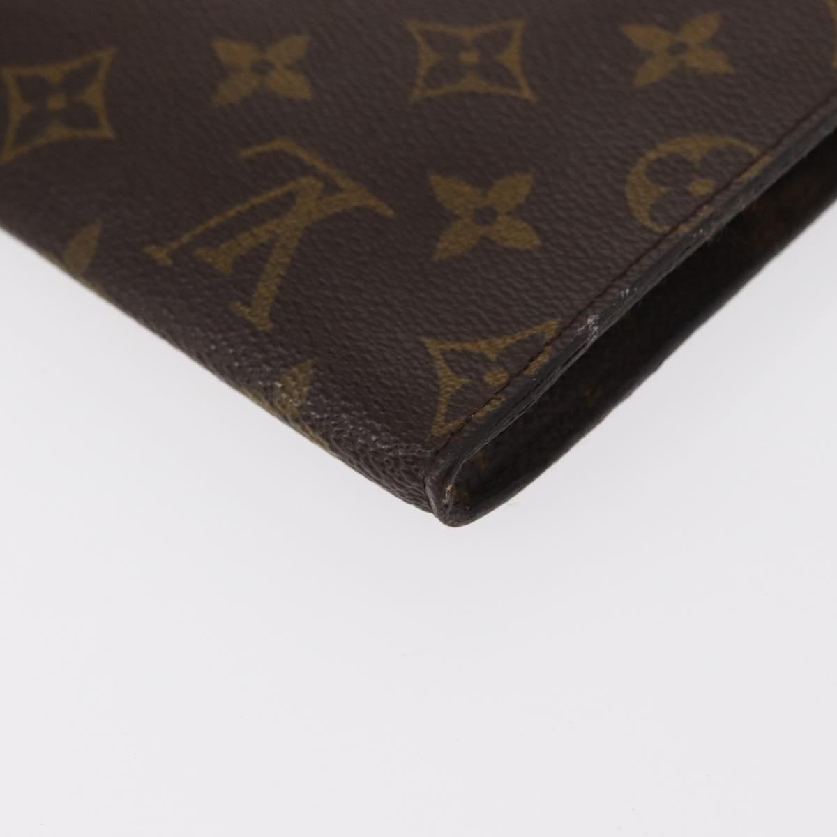 LOUIS VUITTON Monogram Bucket PM Accessory Pouch LV Auth 154880