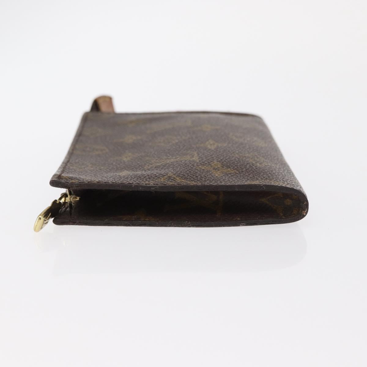 LOUIS VUITTON Monogram Bucket PM Accessory Pouch LV Auth 154880