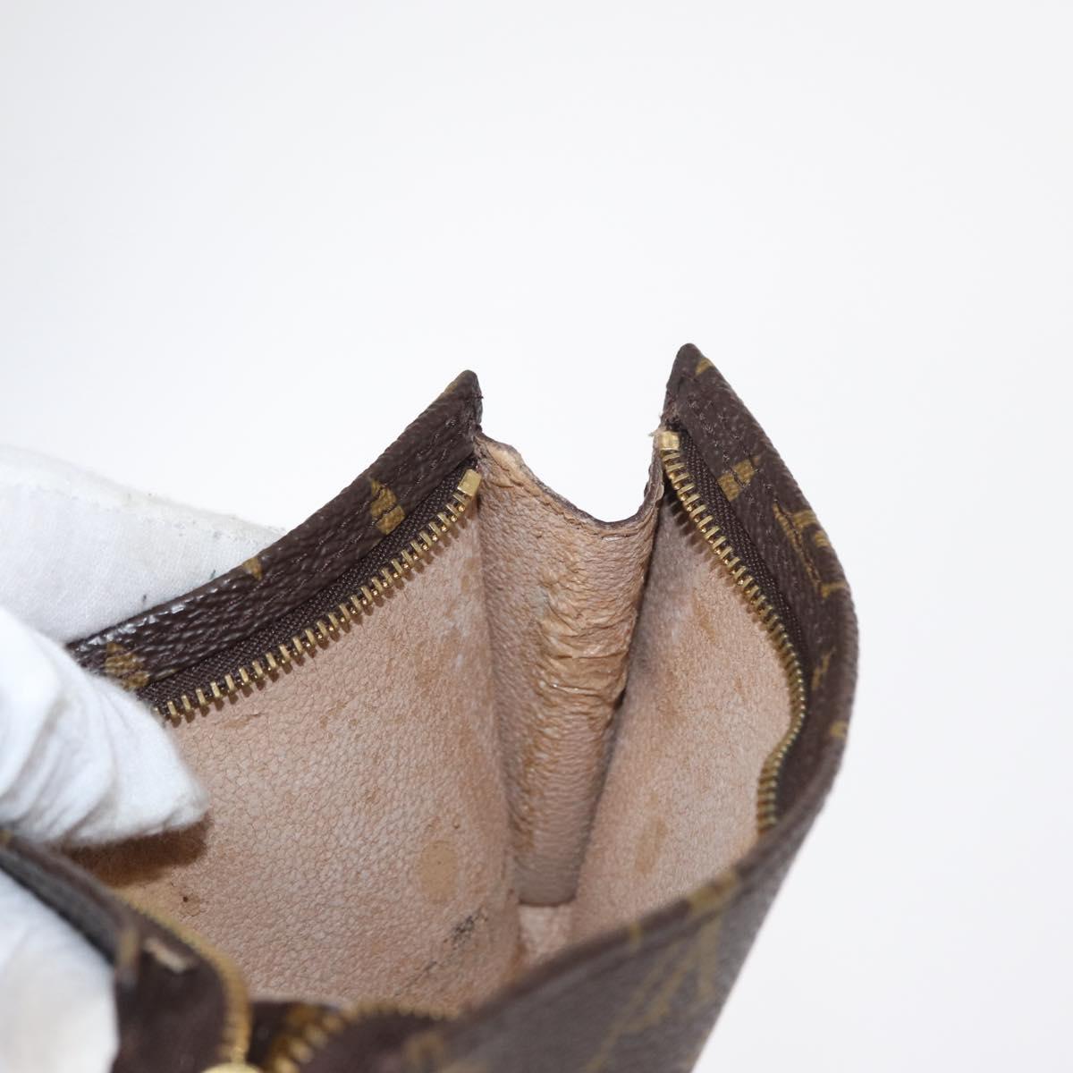 LOUIS VUITTON Monogram Bucket PM Accessory Pouch LV Auth 154881