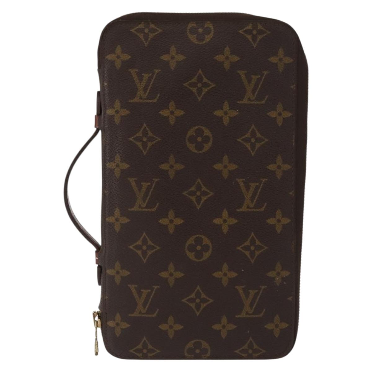 LOUIS VUITTON Monogram Poche Escapade Travel Case M60113 LV Auth 154882