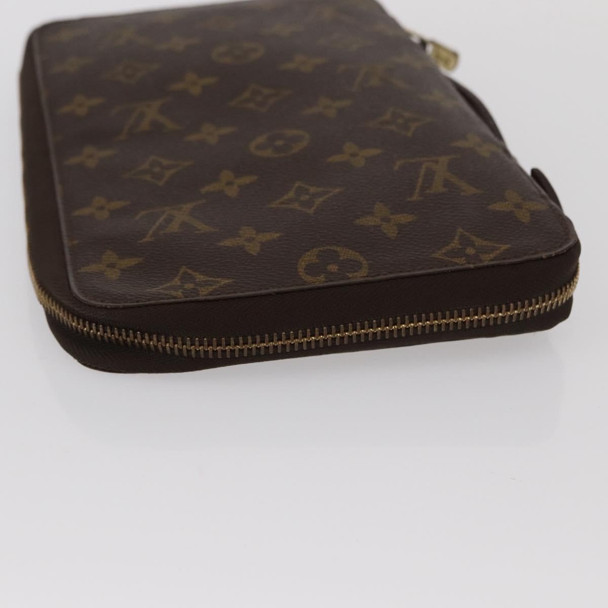 LOUIS VUITTON Monogram Poche Escapade Travel Case M60113 LV Auth 154882