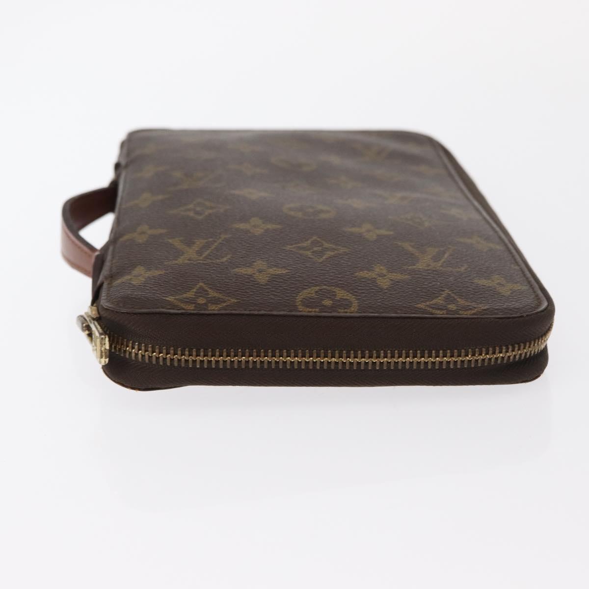 LOUIS VUITTON Monogram Poche Escapade Travel Case M60113 LV Auth 154882