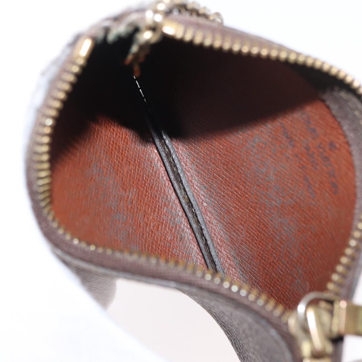 LOUIS VUITTON Monogram Pochette Cles Coin Purse M60033 LV Auth 154883