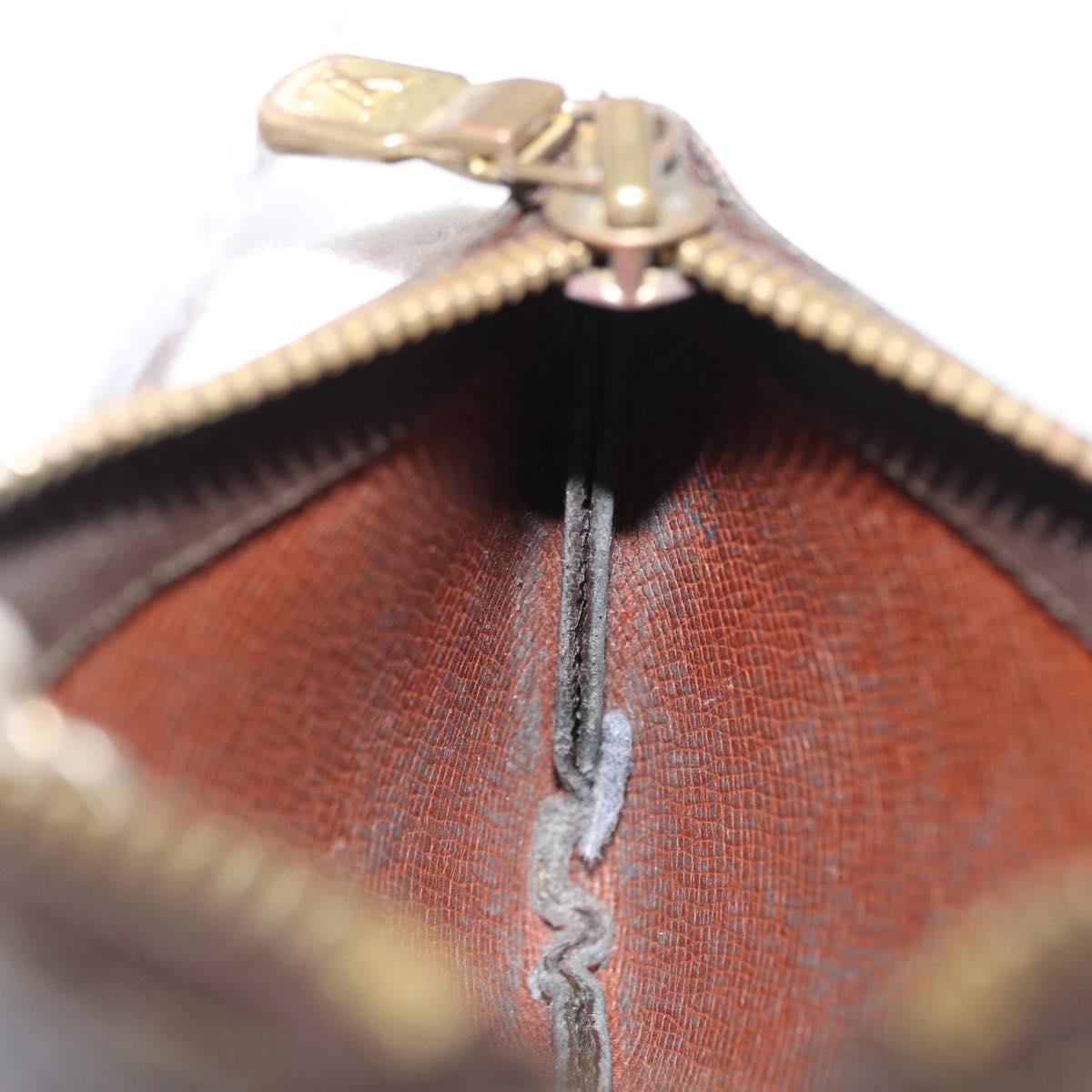 LOUIS VUITTON Monogram Pochette Cles Coin Purse M60033 LV Auth 154883