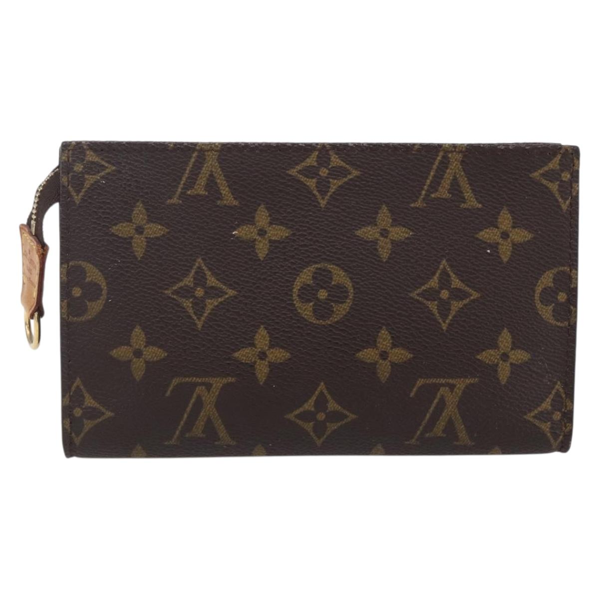 LOUIS VUITTON Monogram Bucket PM Accessory Pouch LV Auth 154884