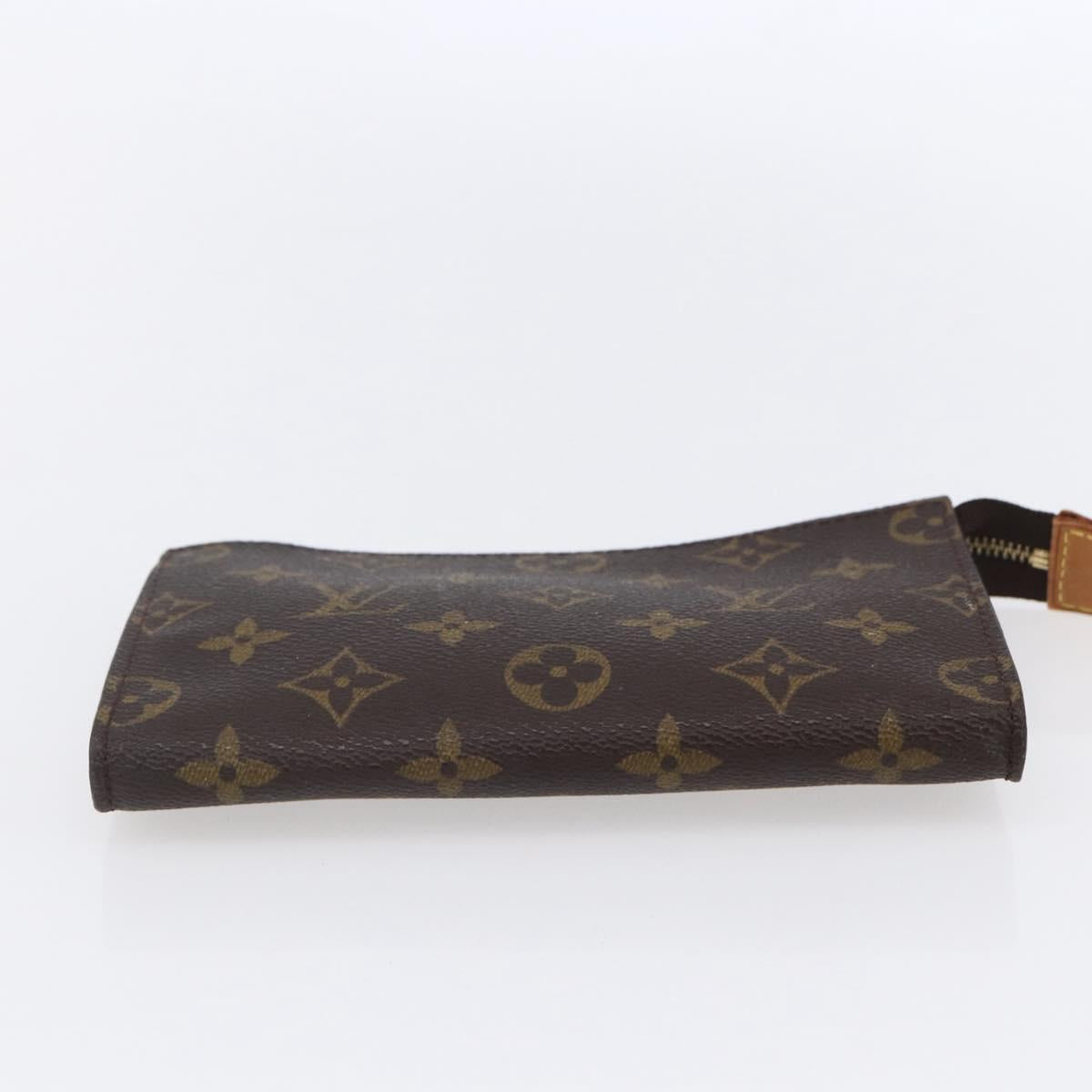 LOUIS VUITTON Monogram Bucket PM Accessory Pouch LV Auth 154884