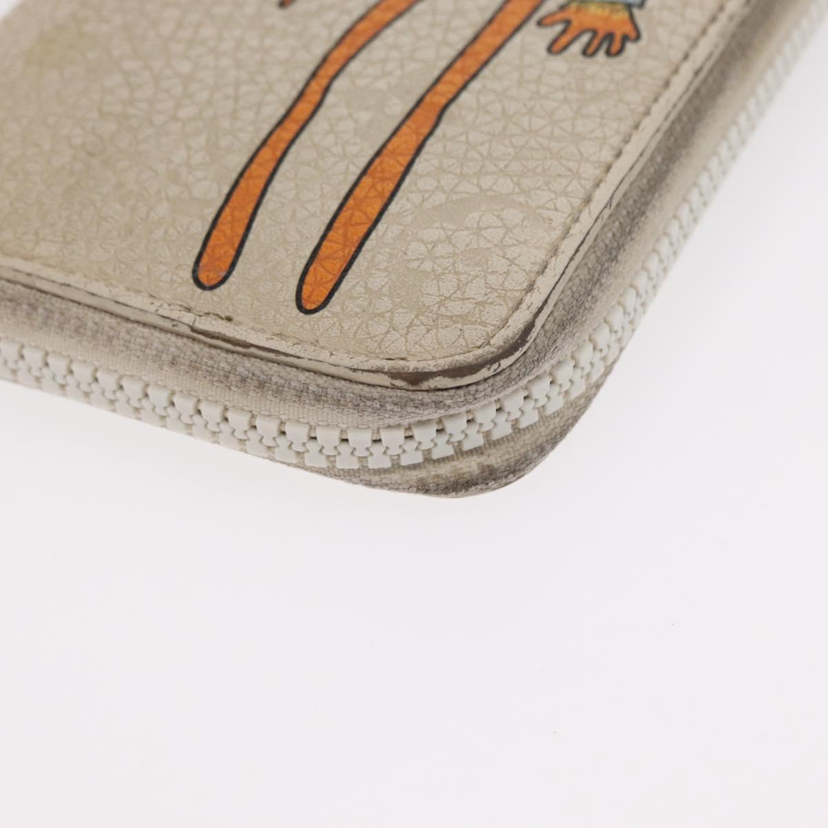 LOUIS VUITTON Monogram Empreinte Zippy Wallet Vertical Neige M80337 Auth 154891