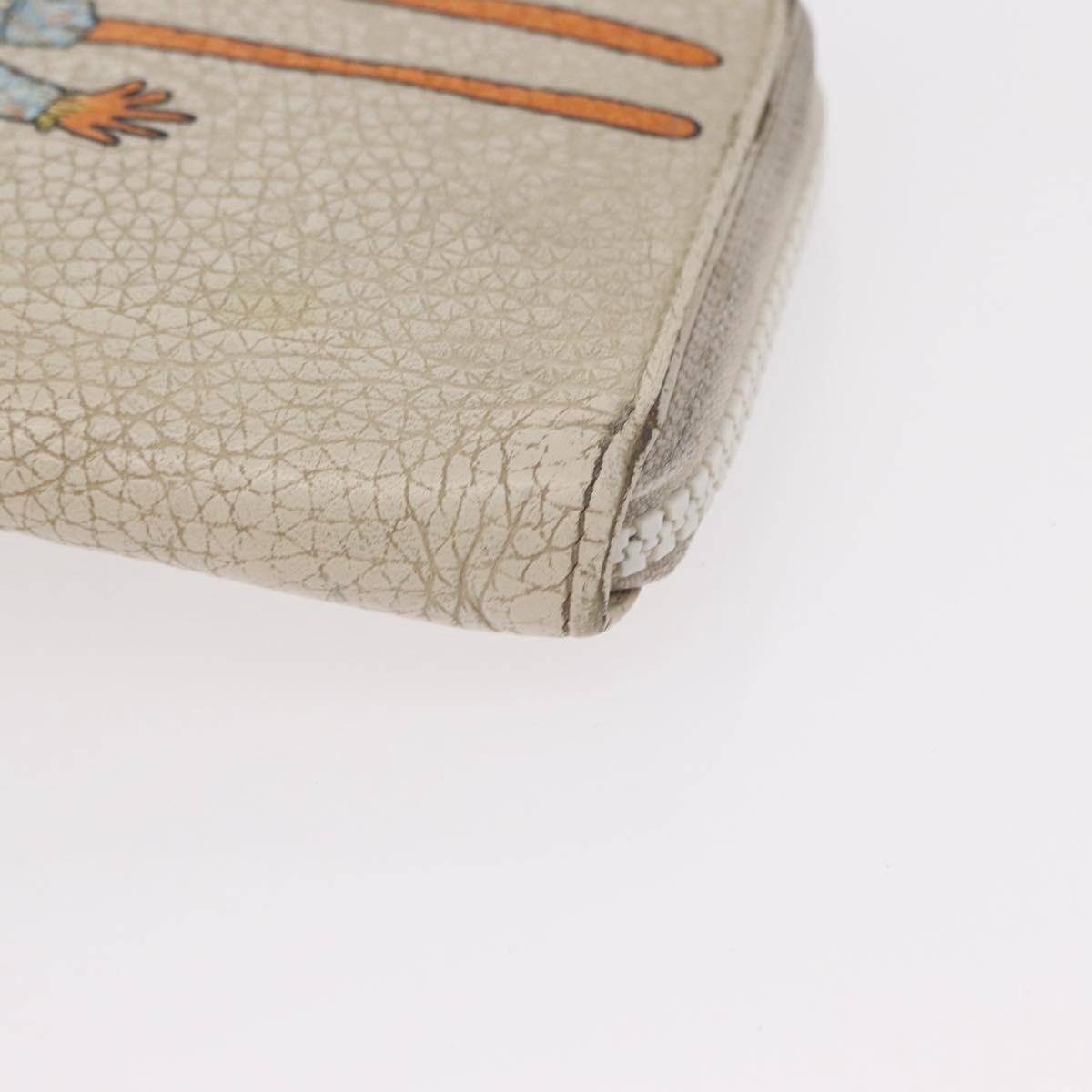 LOUIS VUITTON Monogram Empreinte Zippy Wallet Vertical Neige M80337 Auth 154891