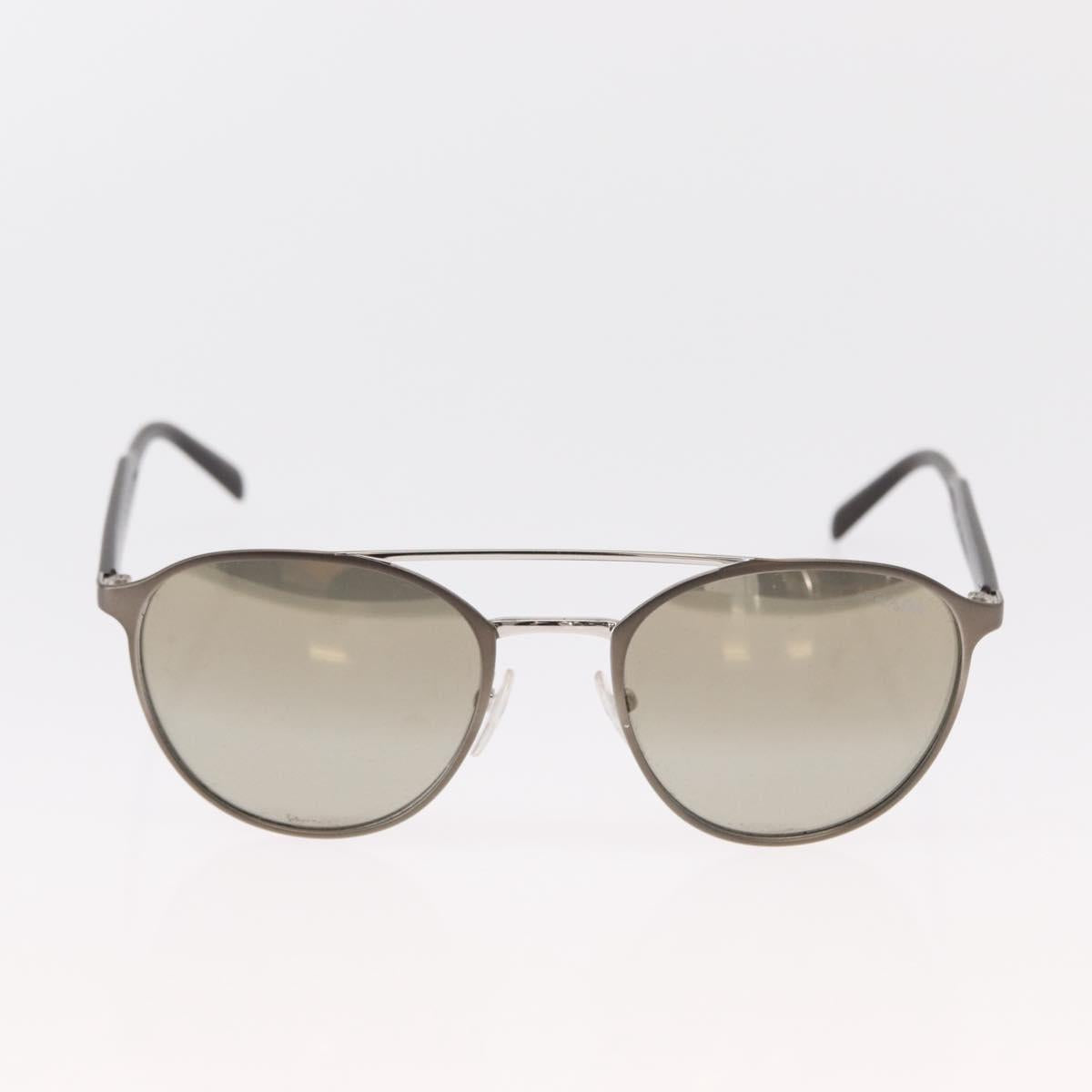 PRADA Sunglasses metal Brown SPR62T Auth 154897