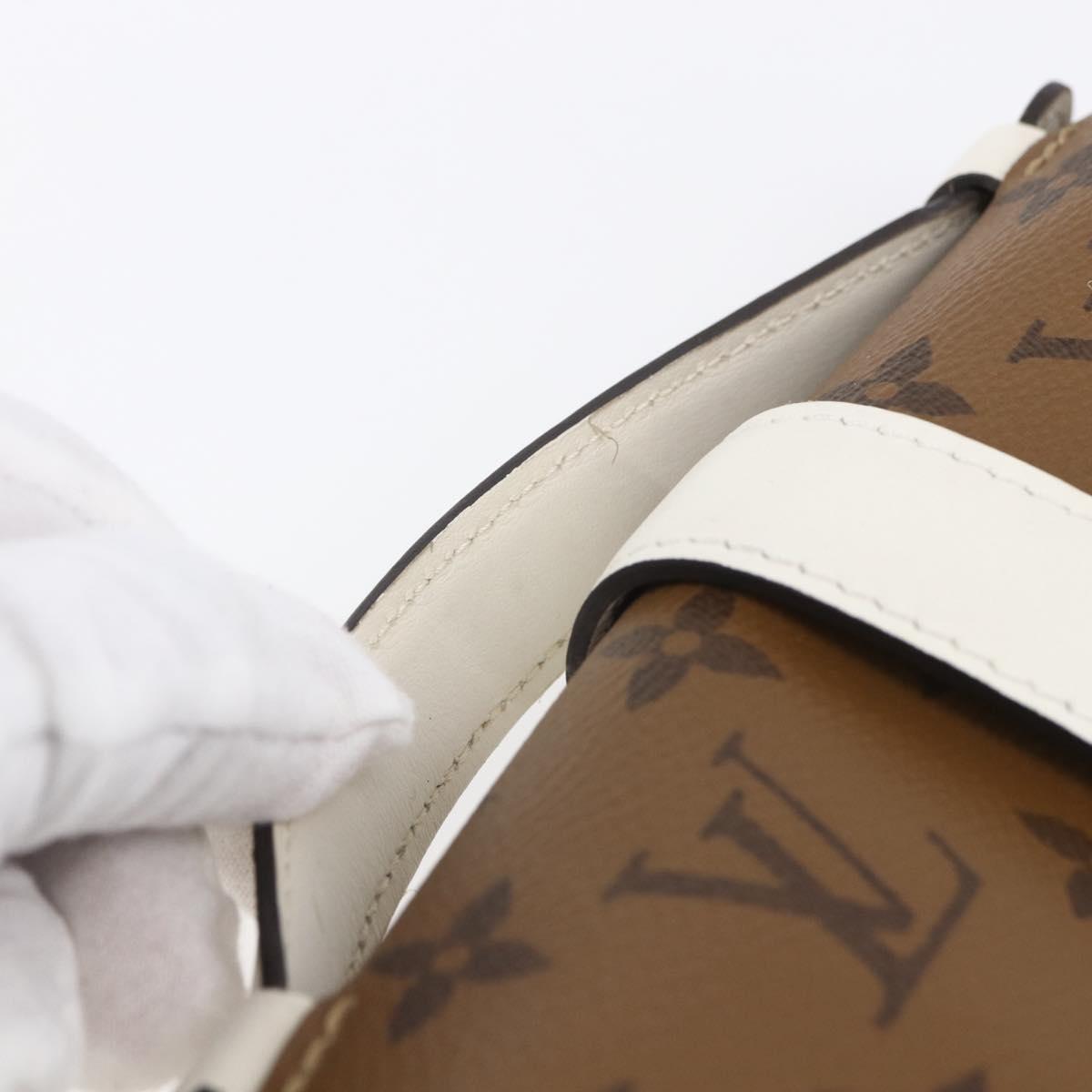 LOUIS VUITTON Monogram Reverse Shanty Lock Shoulder Bag M43645 LV Auth 154914SM