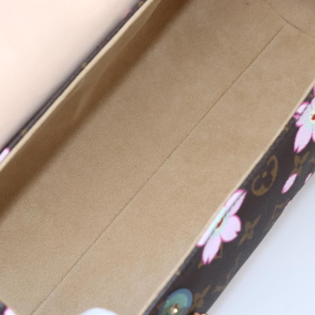 LOUIS VUITTON Monogram Cherry Blossom Papillon GM Bag M92009 LV Auth 154924SM