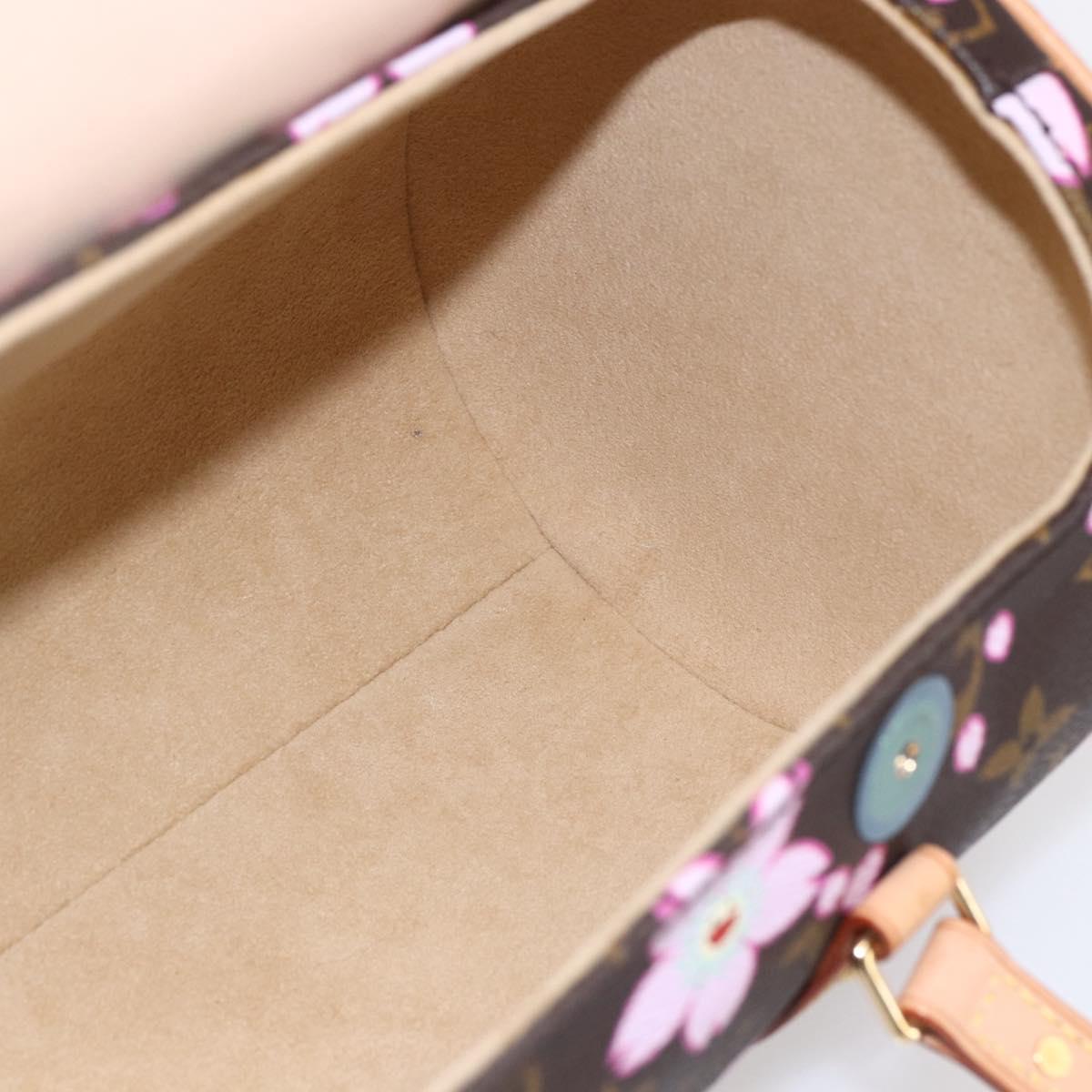 LOUIS VUITTON Monogram Cherry Blossom Papillon GM Bag M92009 LV Auth 154924SM
