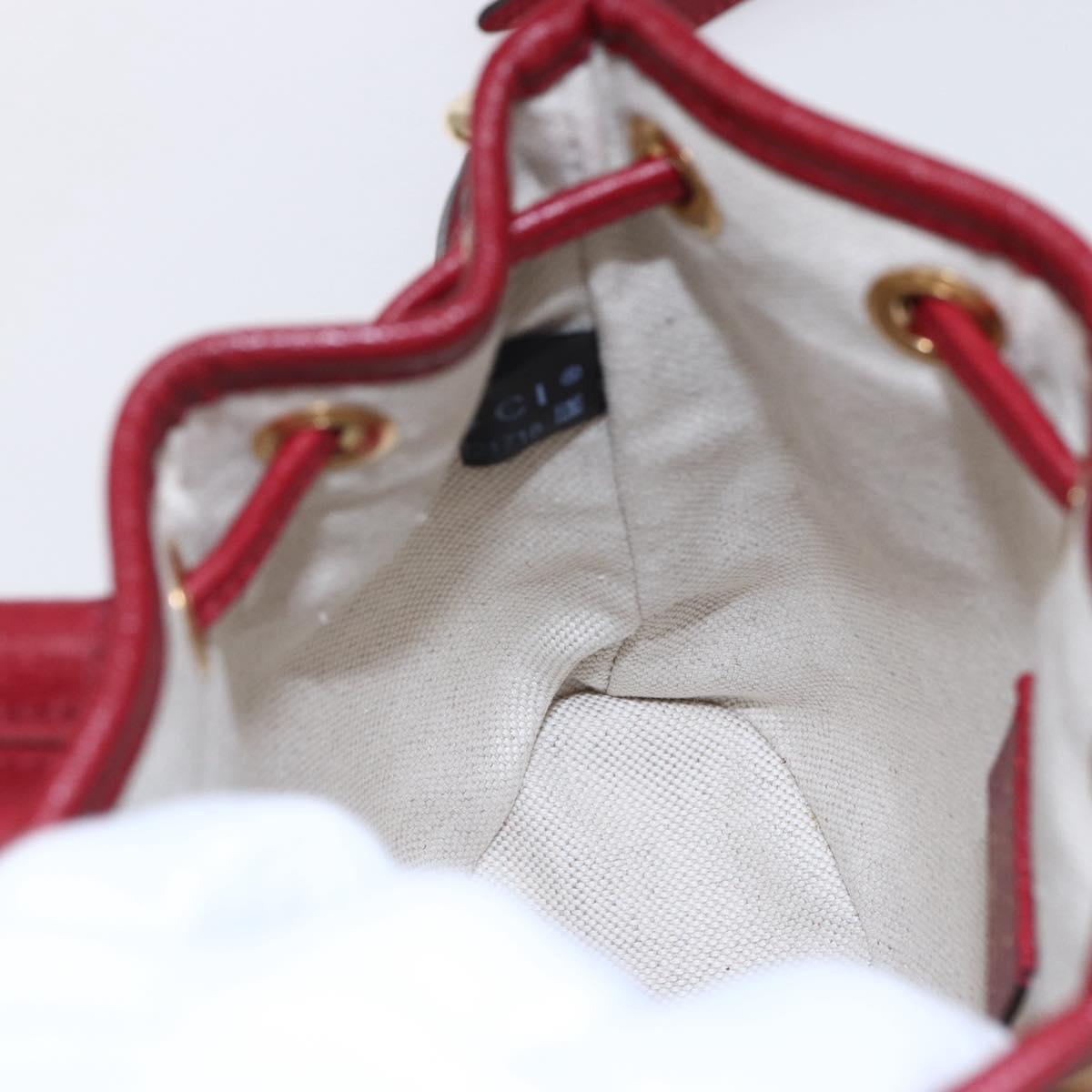 GUCCI Micro GG Supreme Doraemon Mini Bucket Bag PVC Beige 647801 Auth 154926SAM