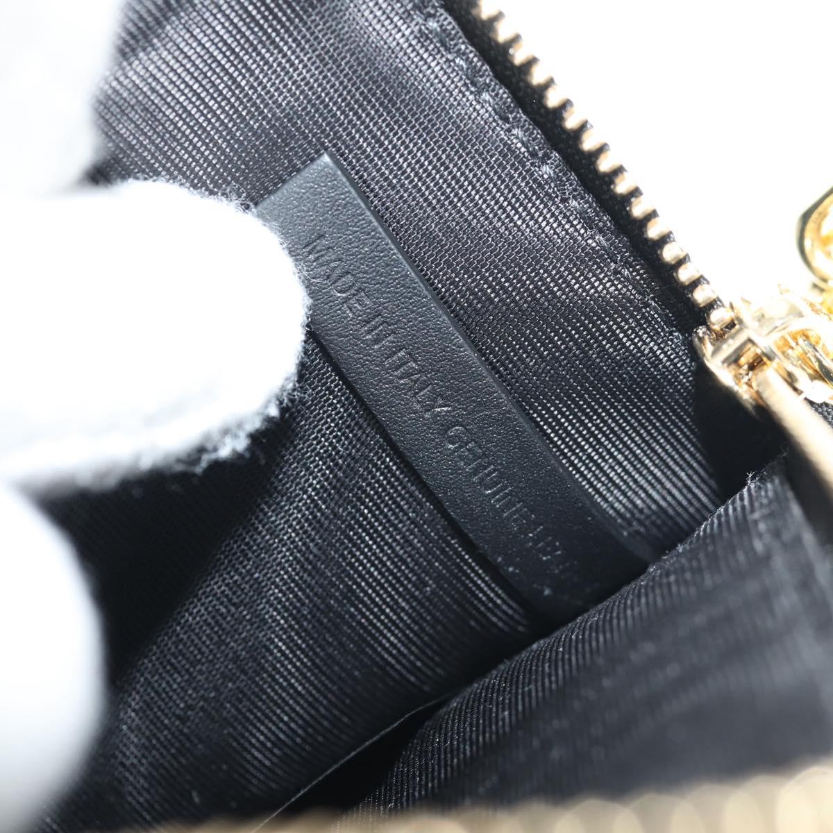 Maison Margiela 4 Stitch Fragment Case Compact Wallet Leather Black Auth 154938M