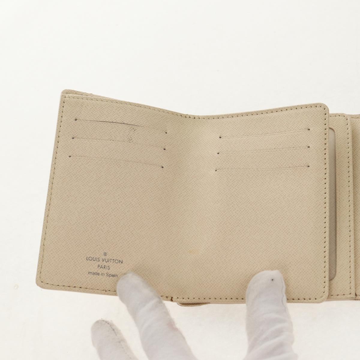 LOUIS VUITTON Damier Azur Portefeuille Koala Trifold Wallet N60013 Auth 154940V