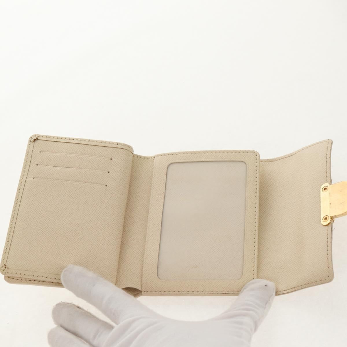 LOUIS VUITTON Damier Azur Portefeuille Koala Trifold Wallet N60013 Auth 154940V