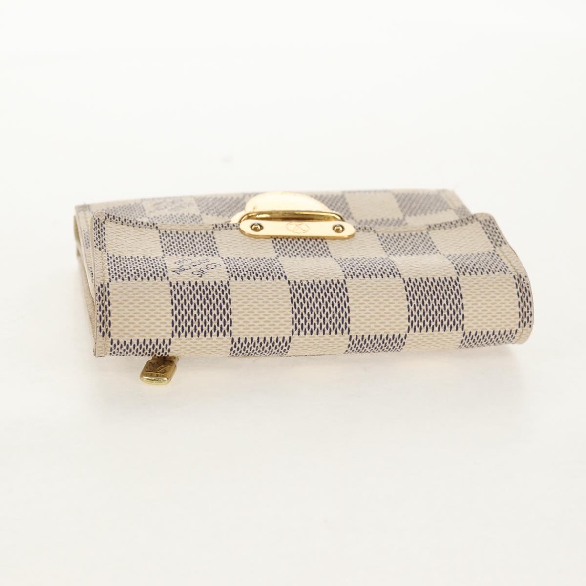 LOUIS VUITTON Damier Azur Portefeuille Koala Trifold Wallet N60013 Auth 154940V