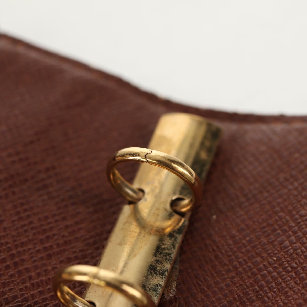 LOUIS VUITTON Monogram Panda Agenda PM Day Planner Cover R20011 LV Auth 154941V