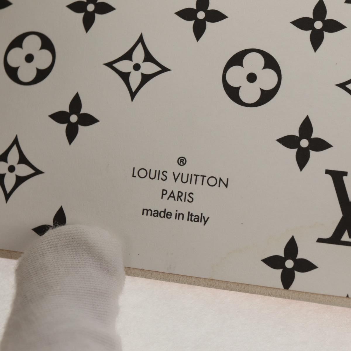 LOUIS VUITTON Monogram Giant Notebook Cover MM Note Cover Purple LV Auth 154945M