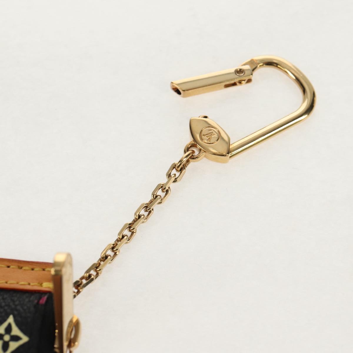 LOUIS VUITTON Multicolor Pochette Cles Coin Purse Black M13664 LV Auth 154947V