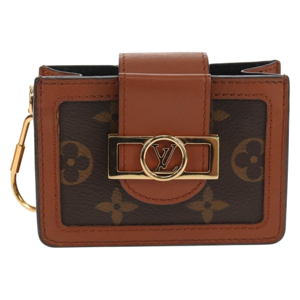 LOUIS VUITTON Monogram Dauphine Multicult Coin Purse M68751 LV Auth 154948M