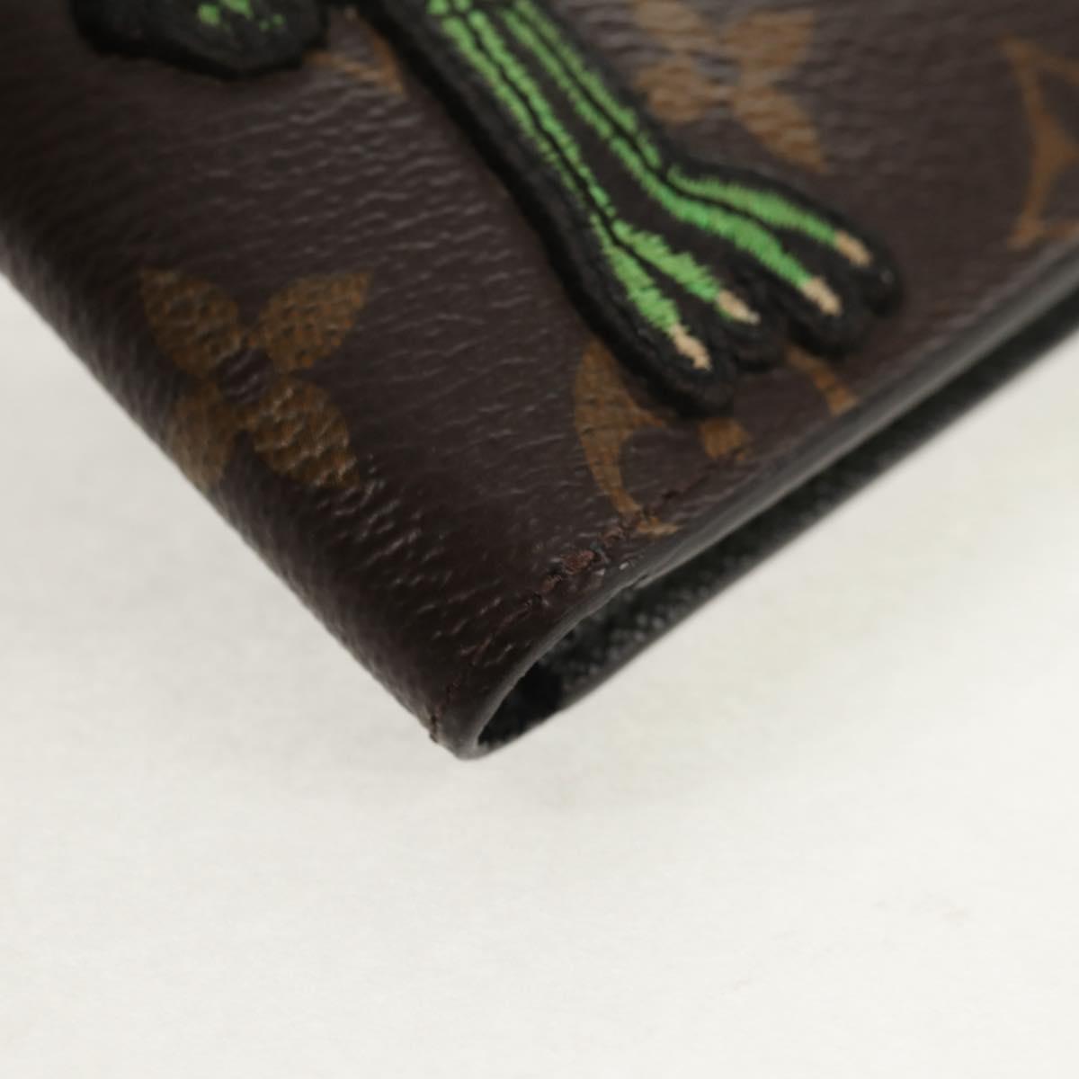 LOUIS VUITTON Monogram LV Friends Multiple Slender NM Bifold Wallet Auth 154949M