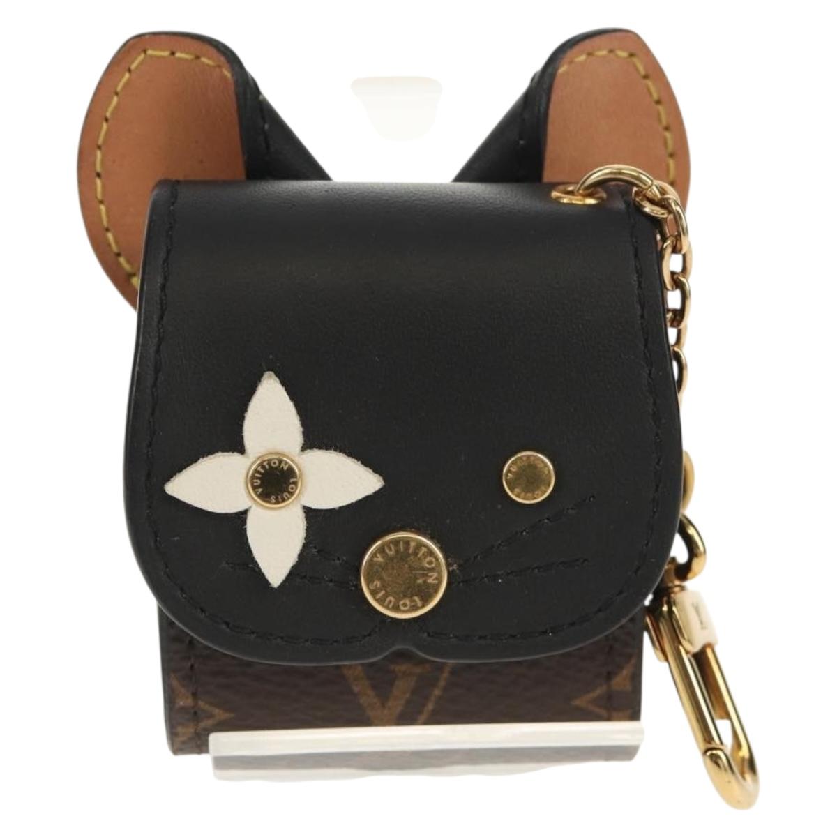 LOUIS VUITTON Monogram Etui Earphone case GI0448 LV Auth 154951M