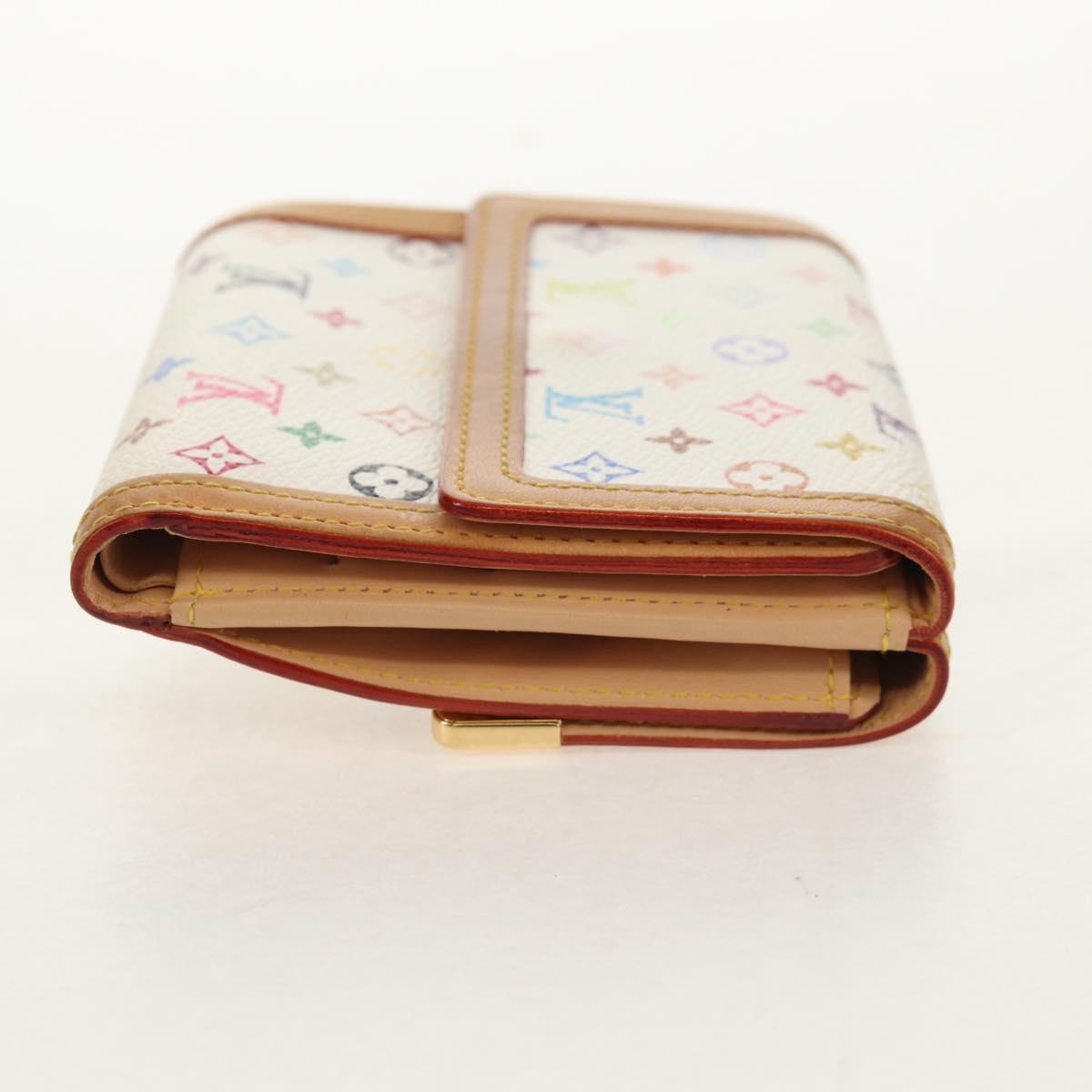 LOUIS VUITTON Multicolor Porte Monnaie Billets Cartes Credit M92983 Auth 154954V